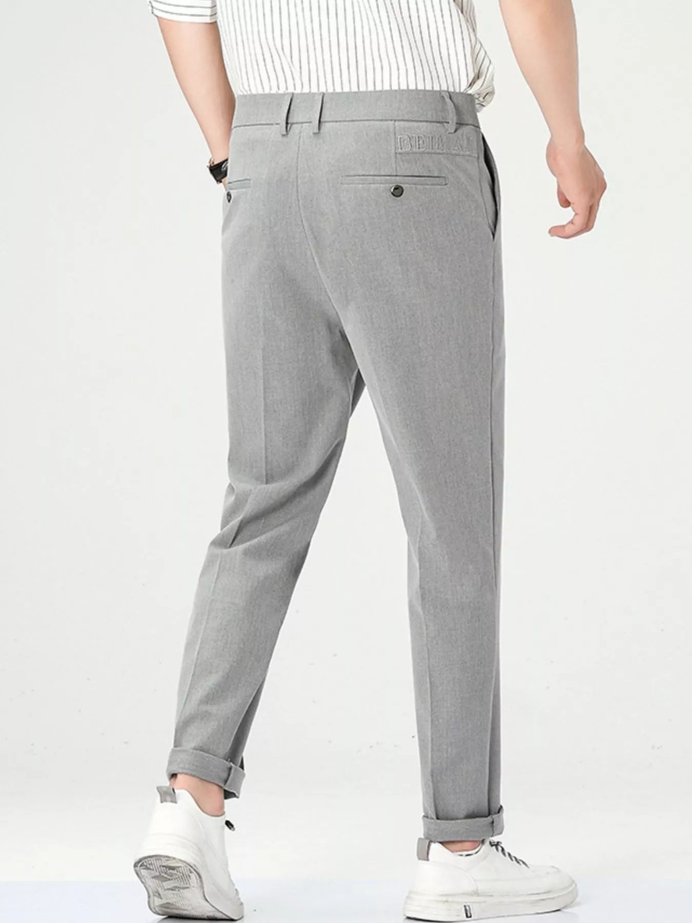 Men's Loose Fit Straight Leg Pants