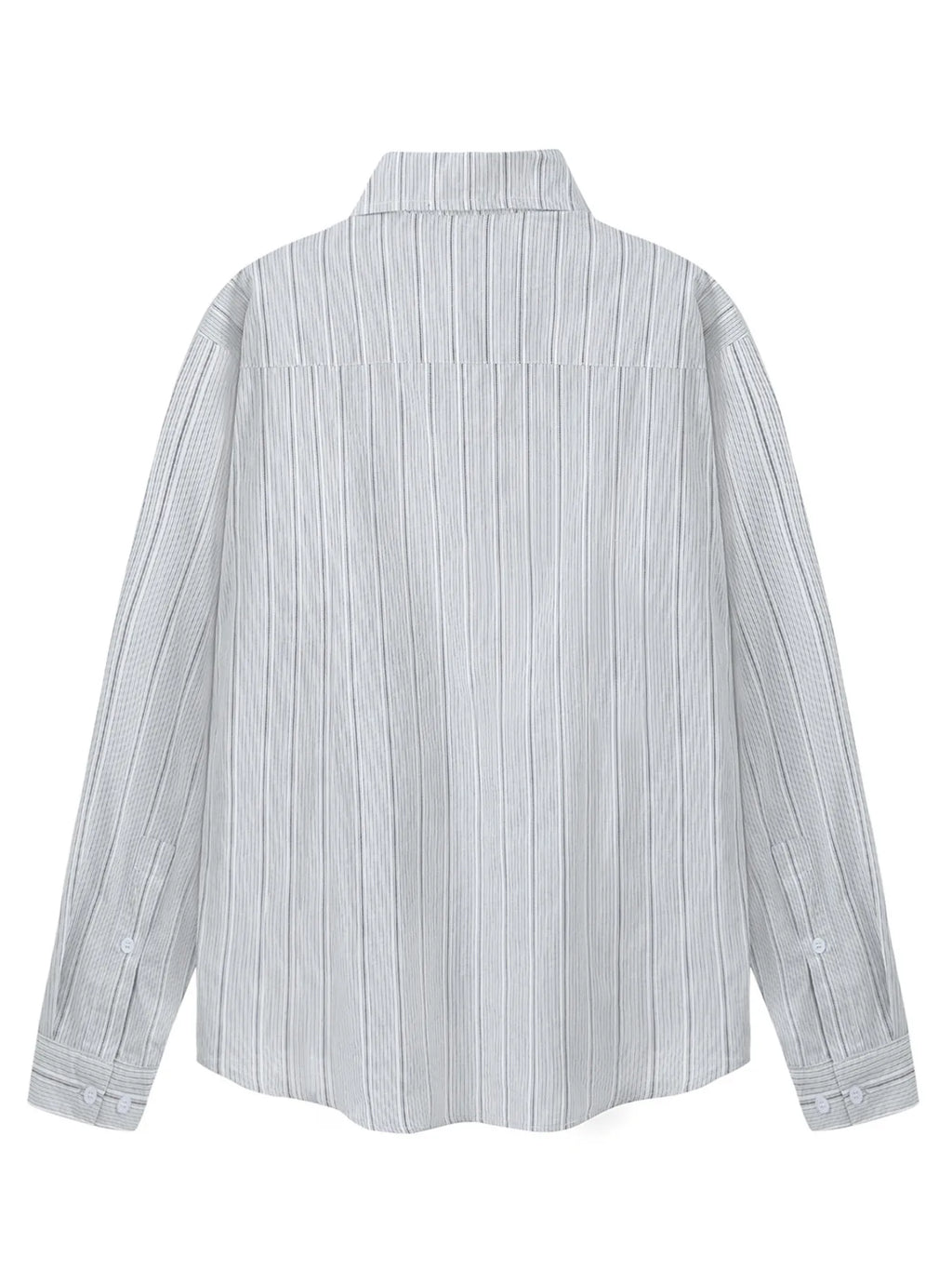 Men's Divinity Angel Striped Button-Up Shirt