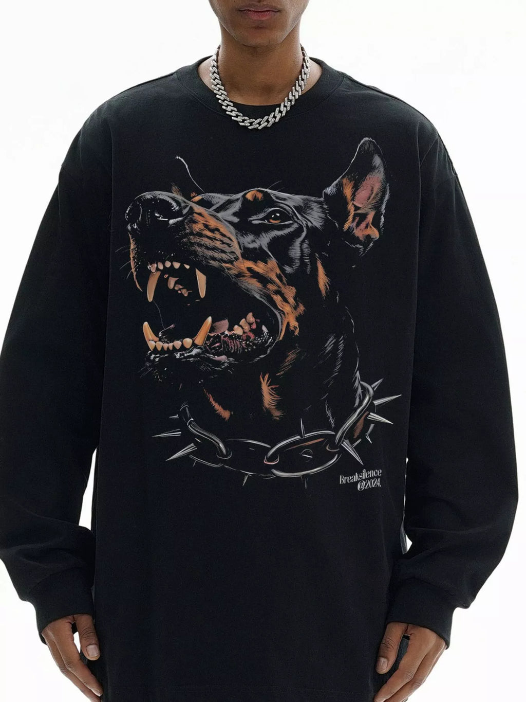Men's Graphic Long Sleeve T-Shirt