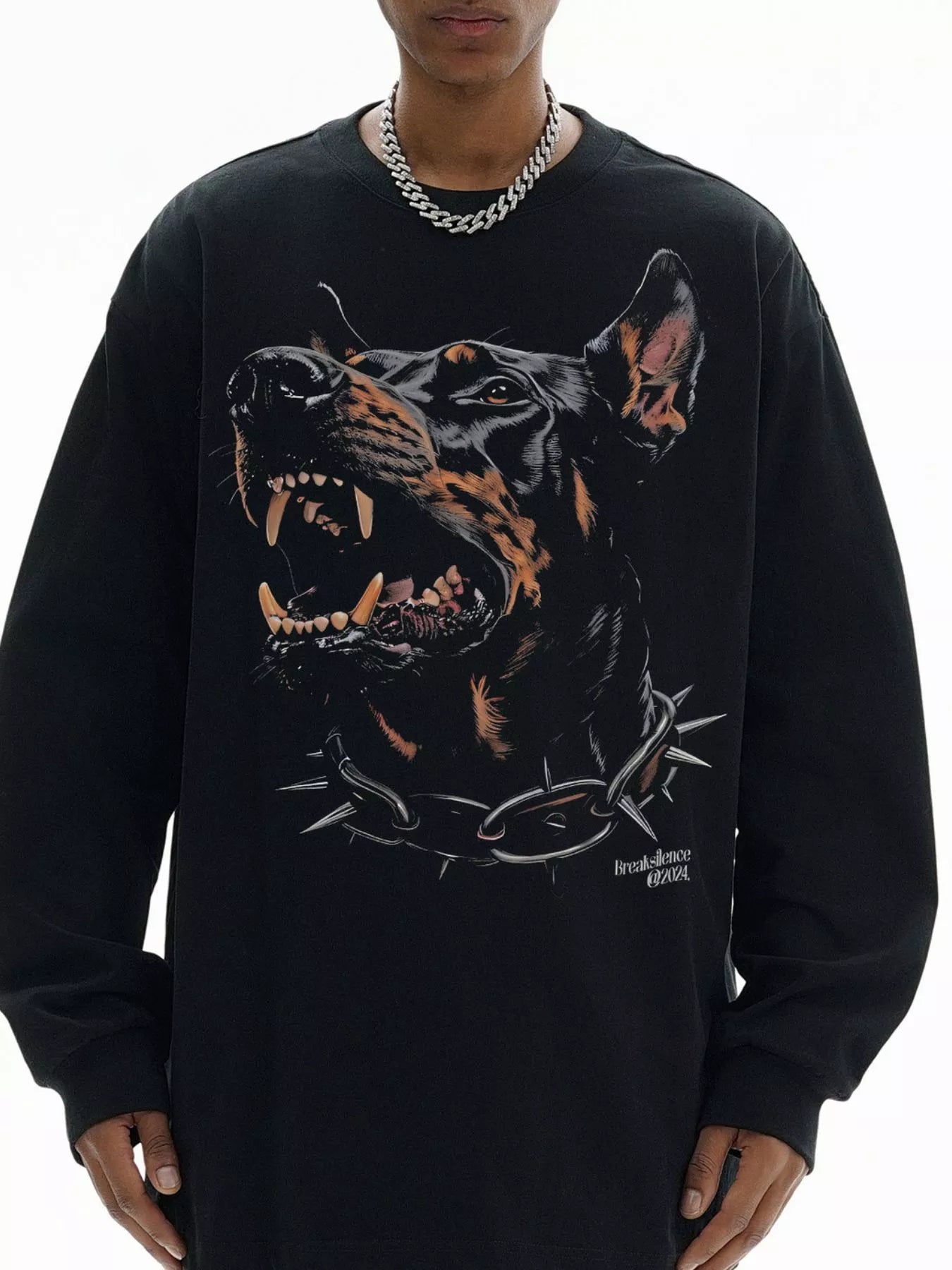 Men's Graphic Long Sleeve T-Shirt