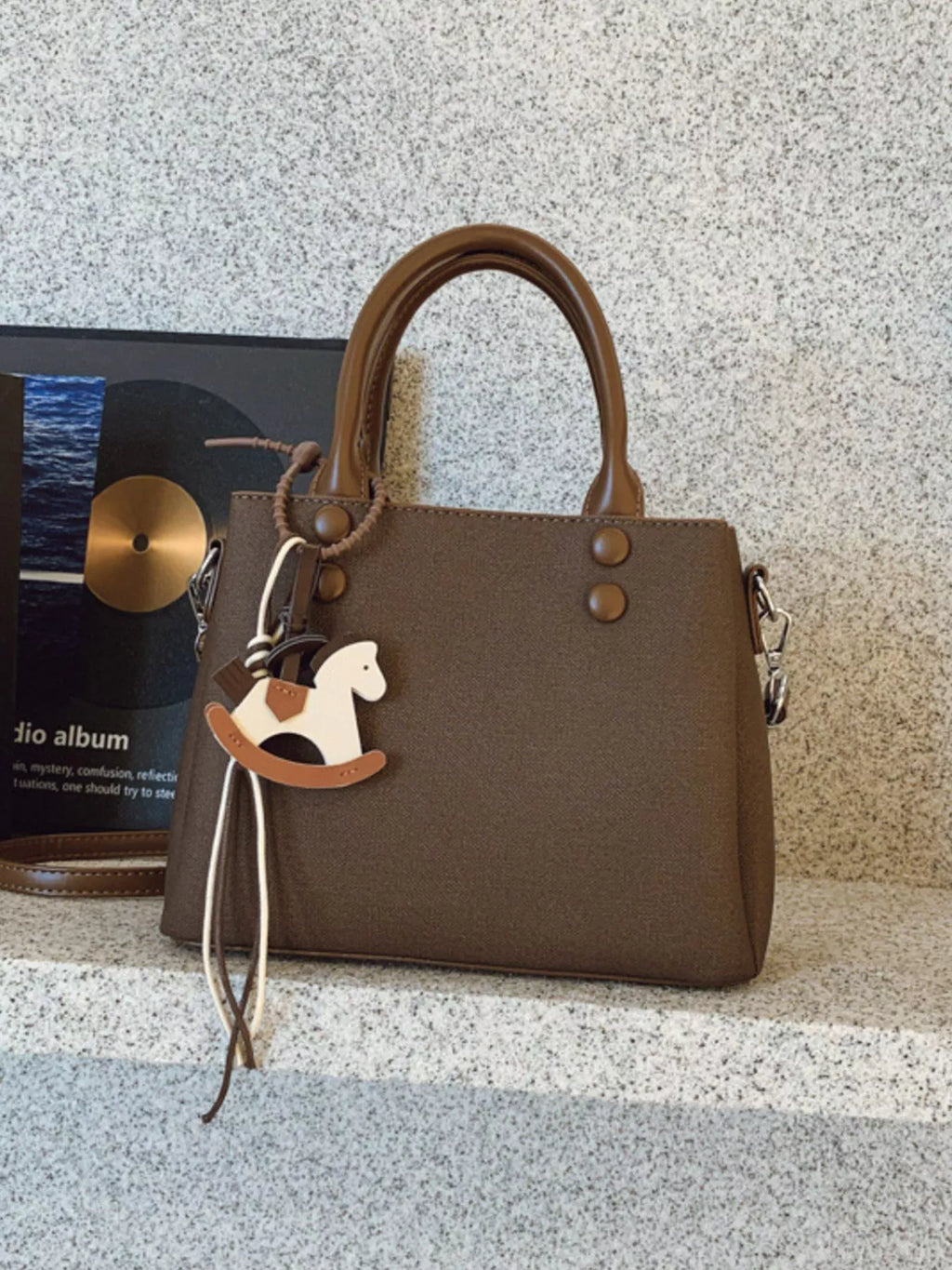 Top Handle Crossbody Bag