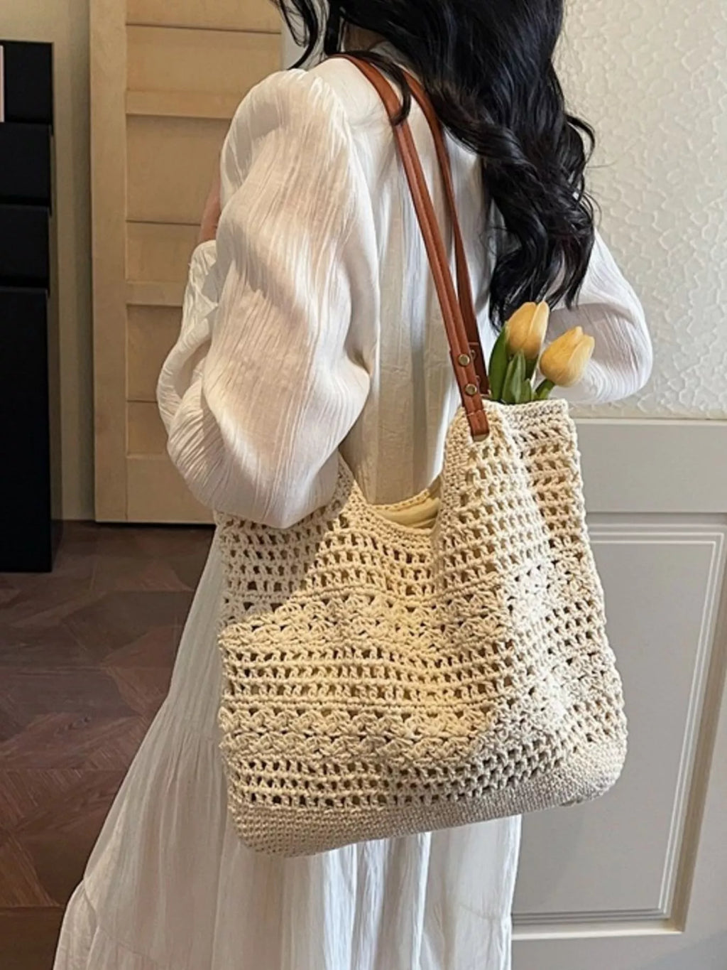 Crochet Knitted Shoulder Bag