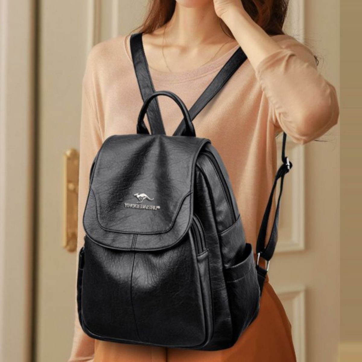 Adjustable Straps Backpack Bag
