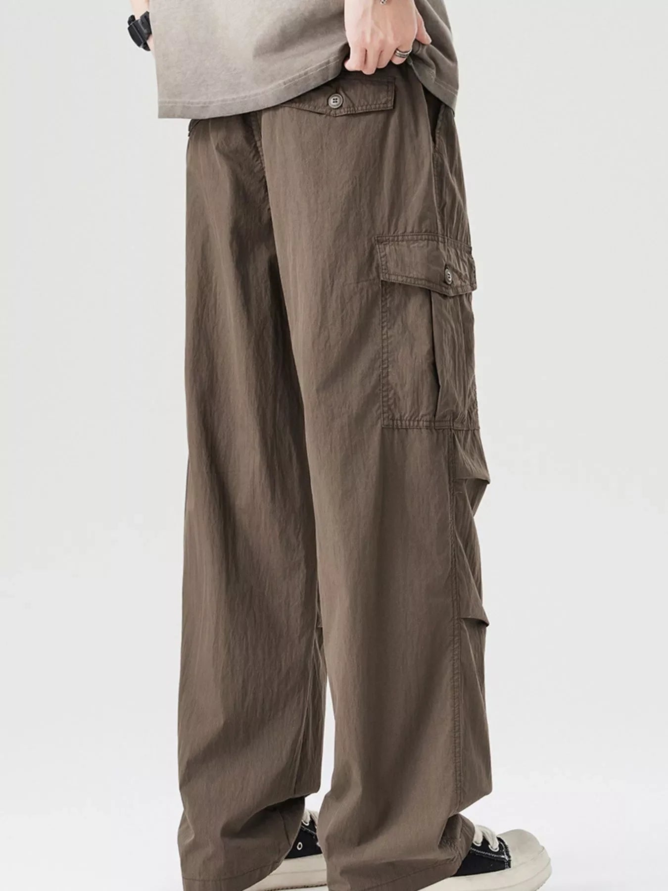 Men's Full Size Loose Fit Cargo Pants Plus Size