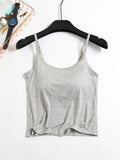 Modal Adjustable Strap Padded Cami and Shorts Set