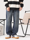 Men's Vintage Wash Loose Fit Jeans
