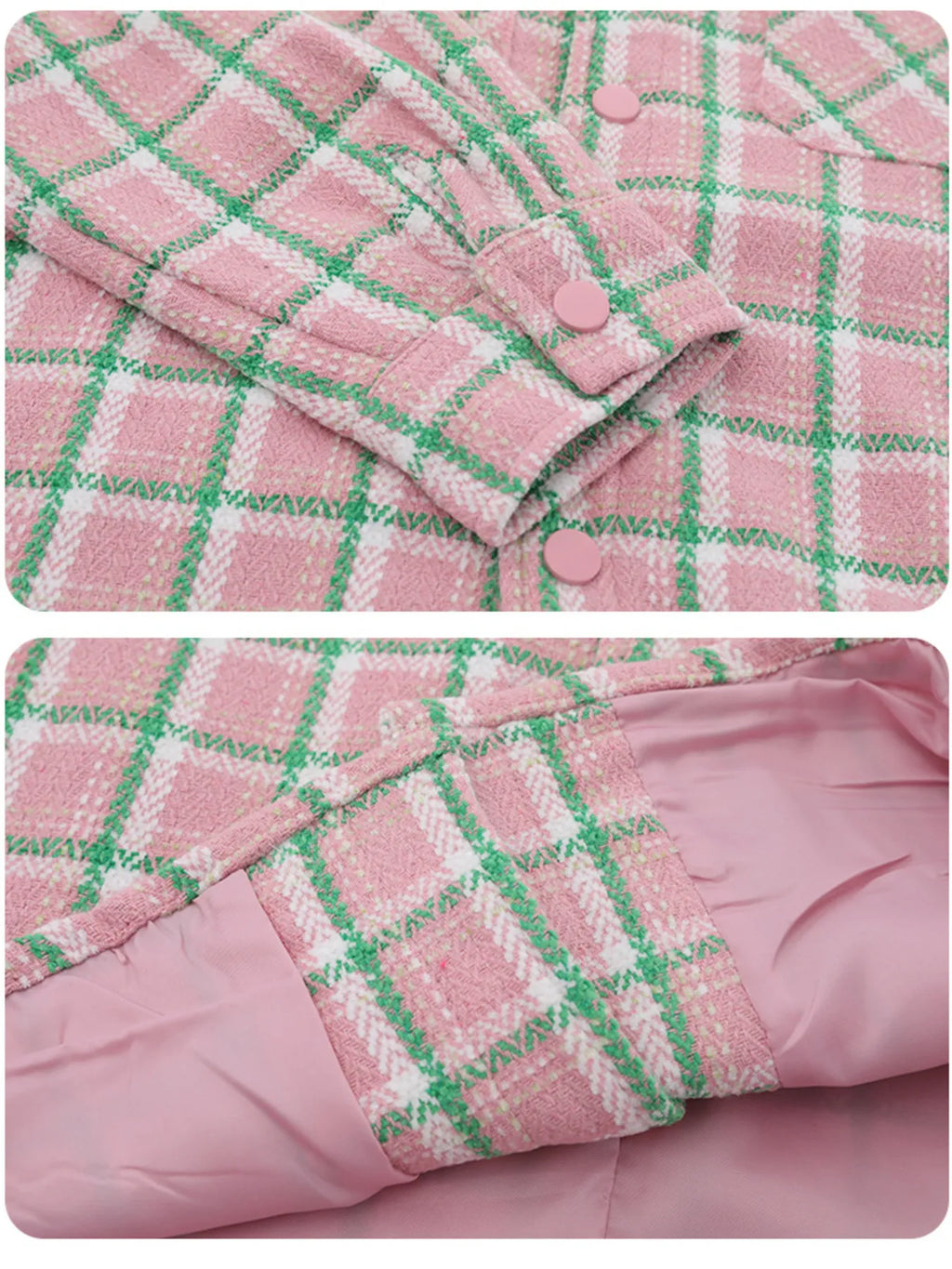 Men's Oversized Plaid Collared Neck Shirt
