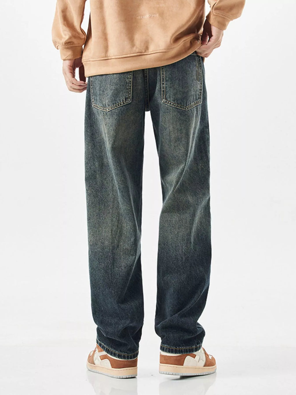 Men's Wide Leg Jeans