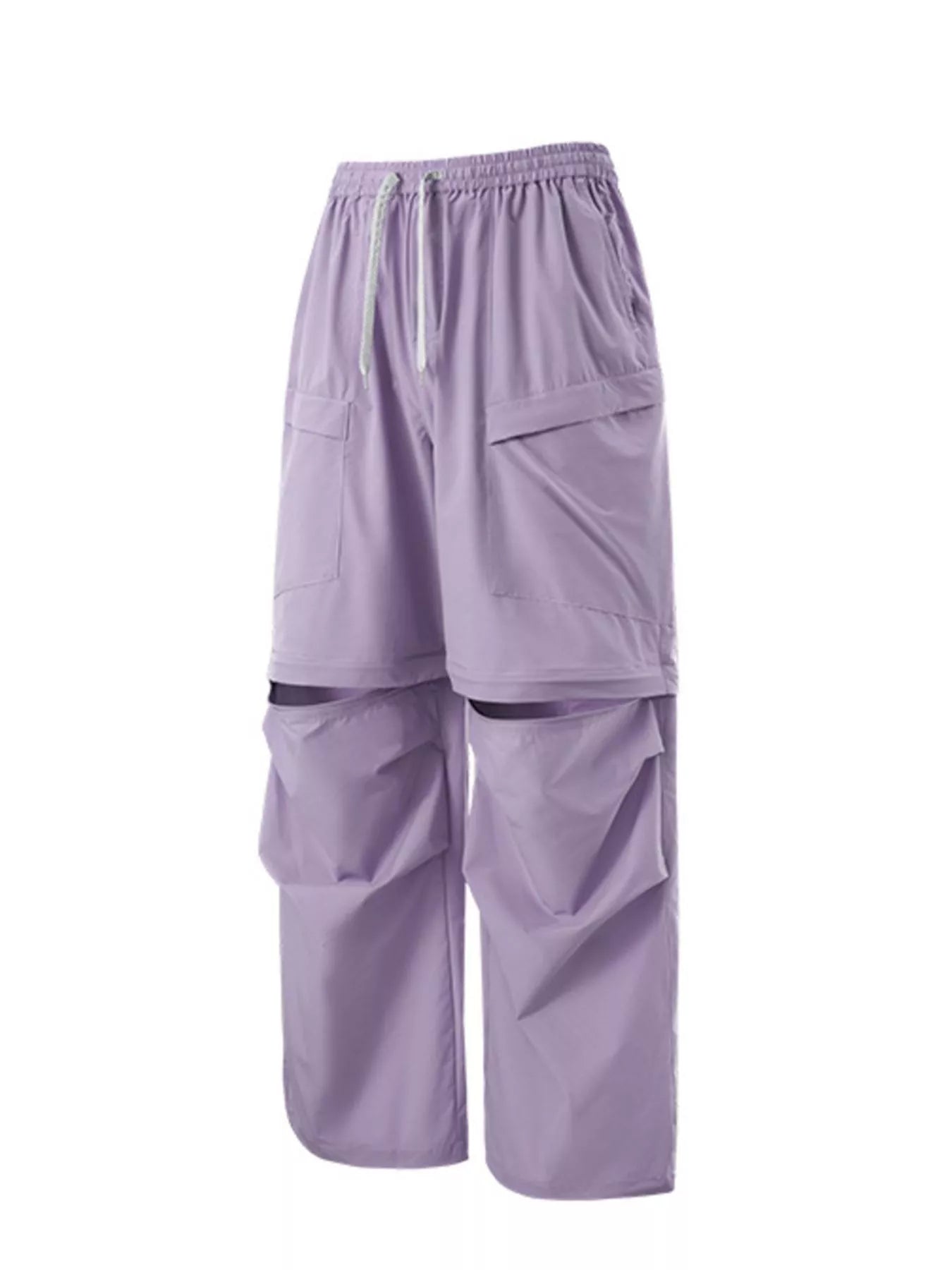 Men's Cargo Pants with Drawstring Waist