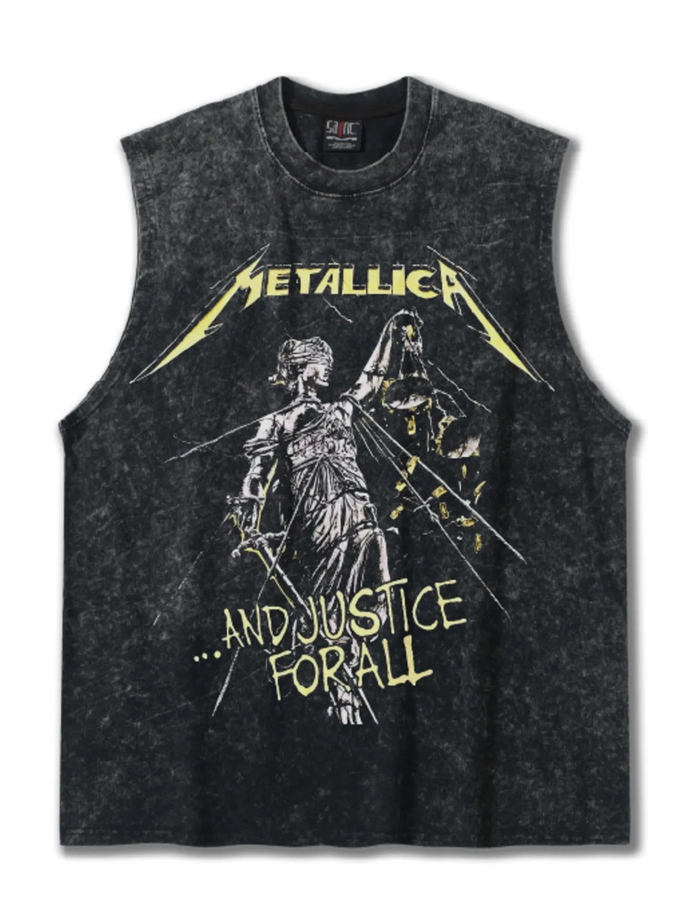 Men's Graphic Round Neck Tank Top