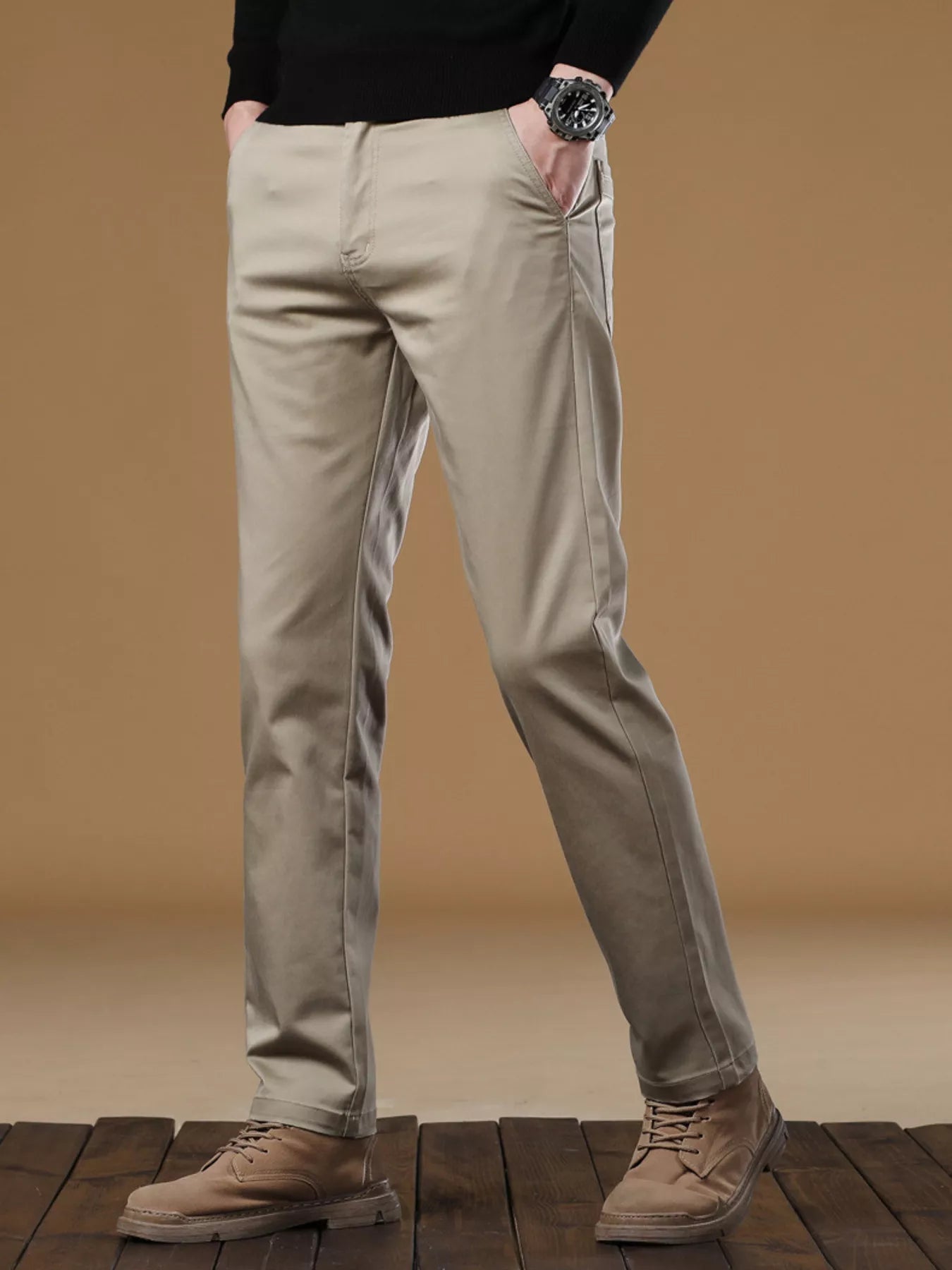Men's Stretch Fit Casual Pants