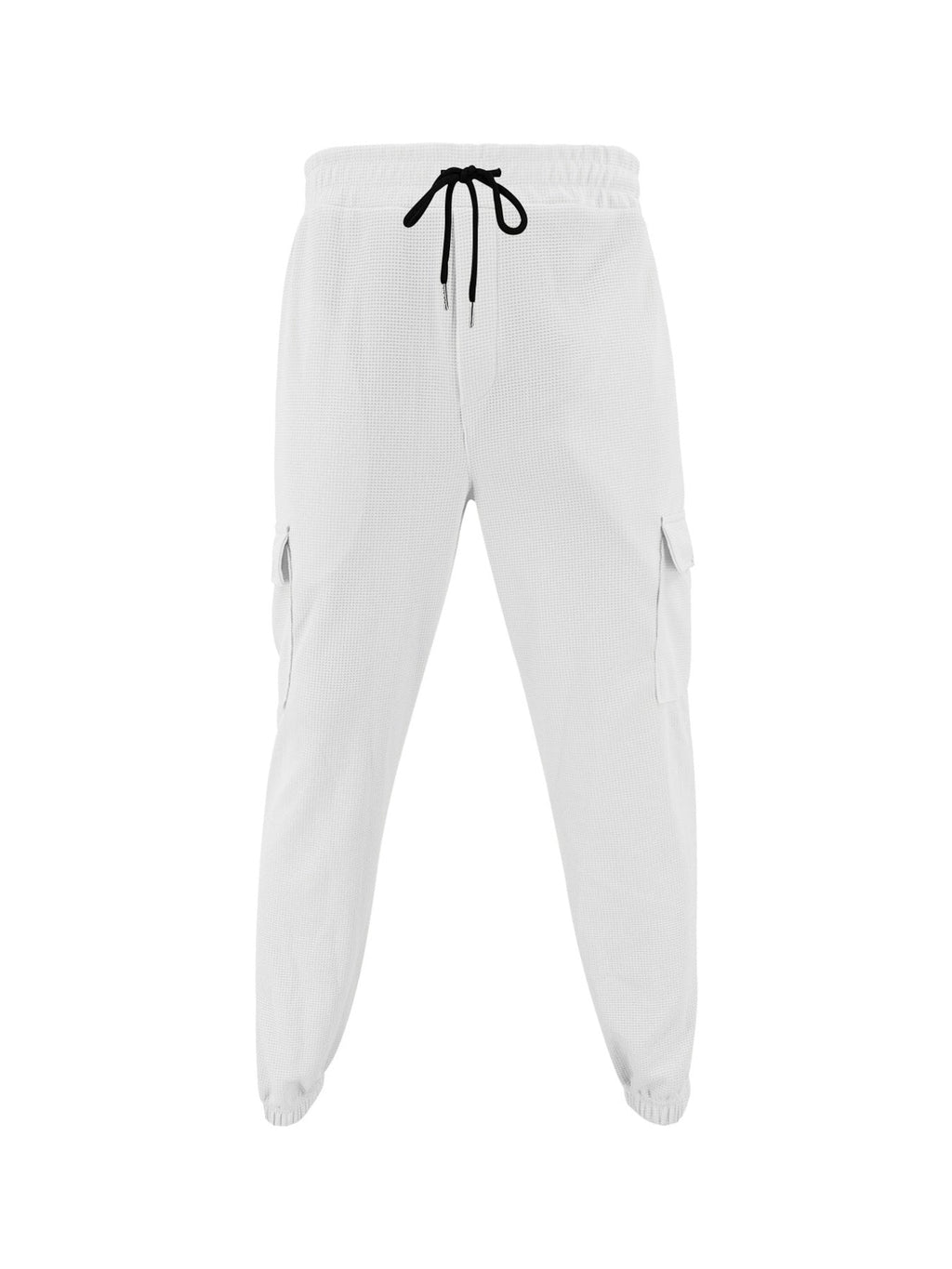 Men's Full Size Drawstring Joggers with Pockets Plus Size