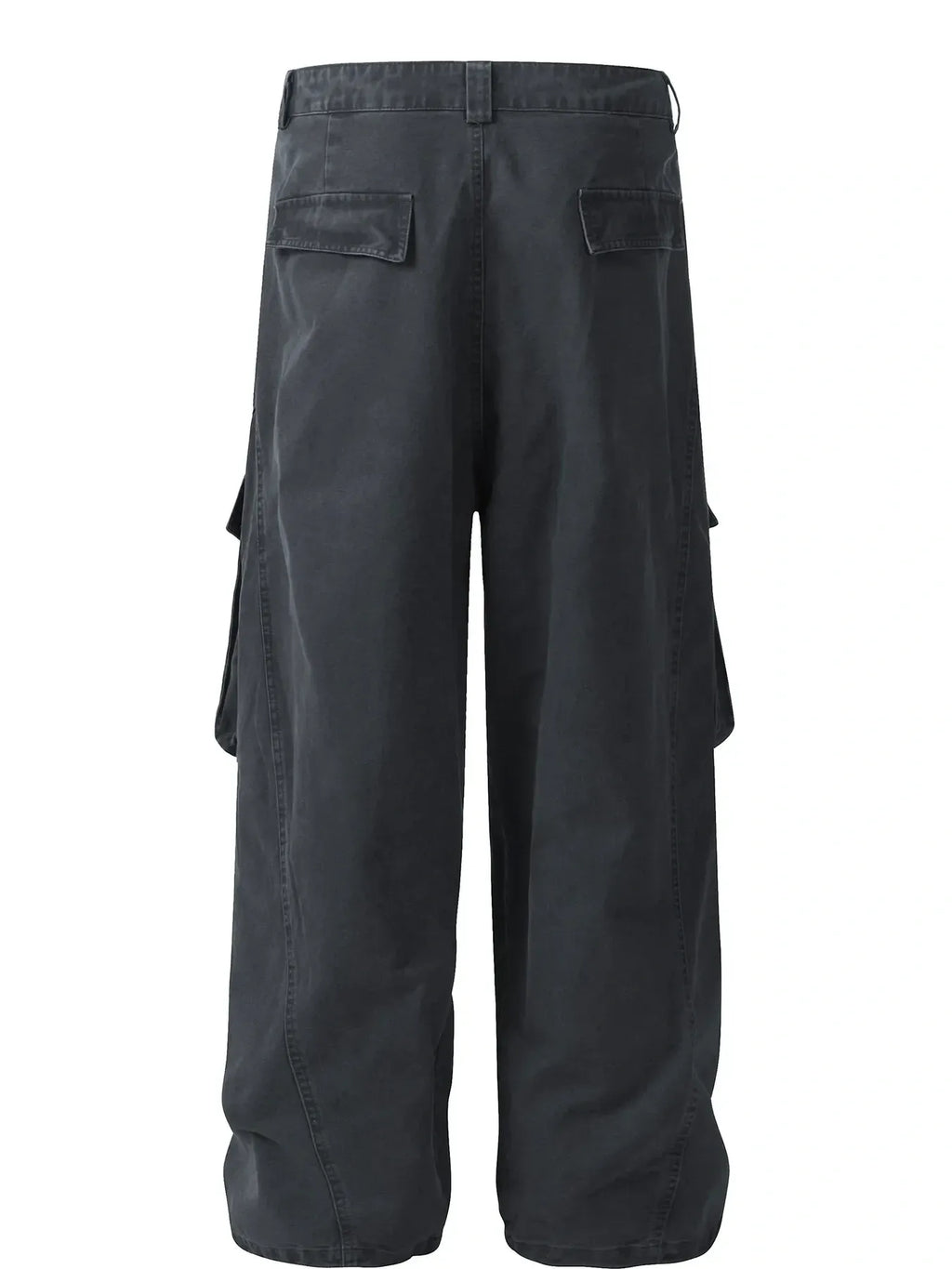 Men's Wide Leg Cargo Pants with Multi Pockets