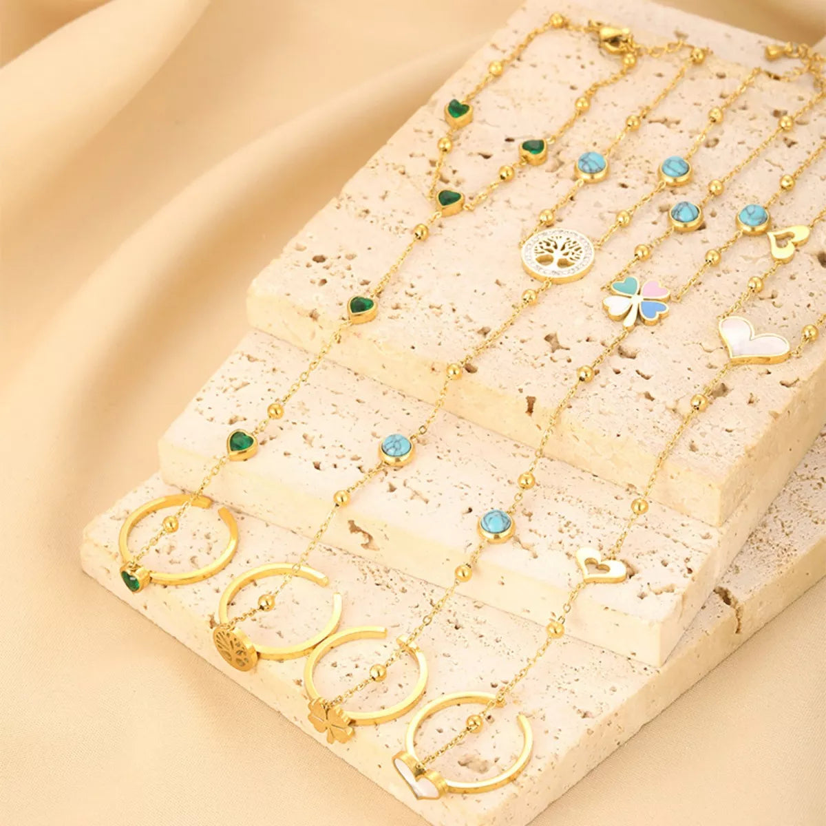 18K Gold-Plated Chain Bracelet