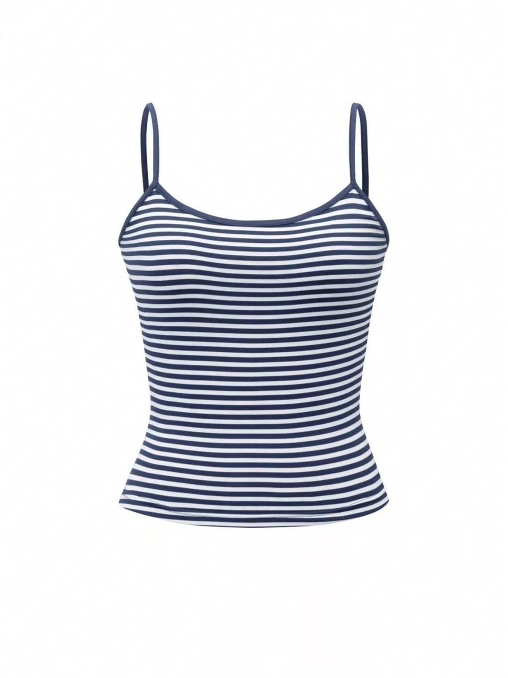 Striped Scoop Neck Cami