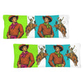 Baha Ranch The Last Roundup Bronc Rider Body Pillow Cover Made in America