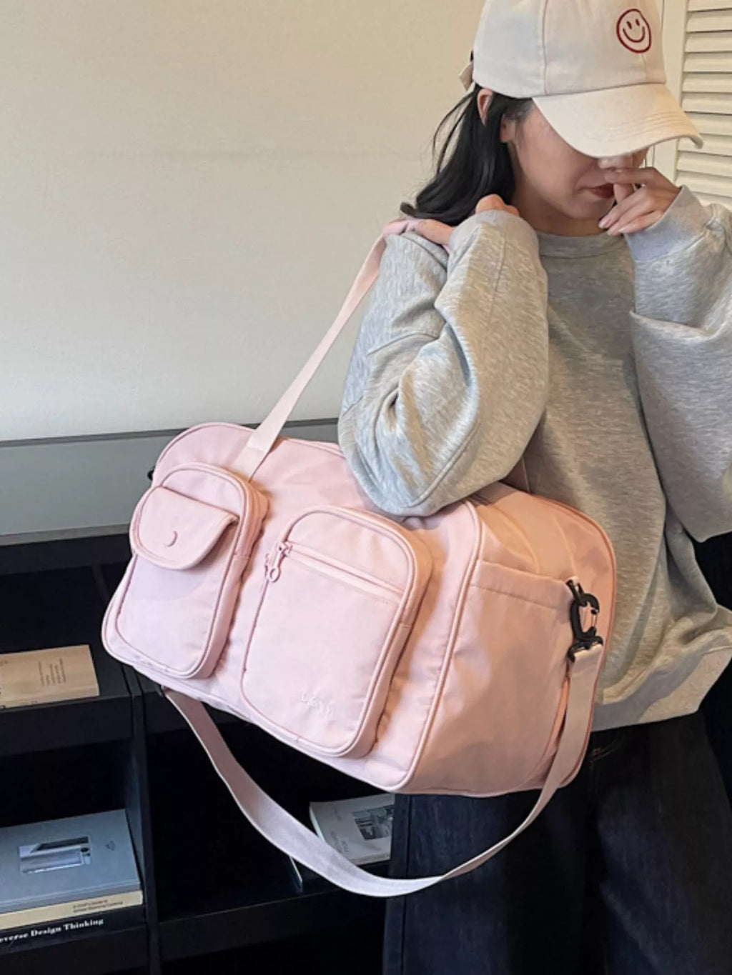 Duffle Bag with Multiple Pockets