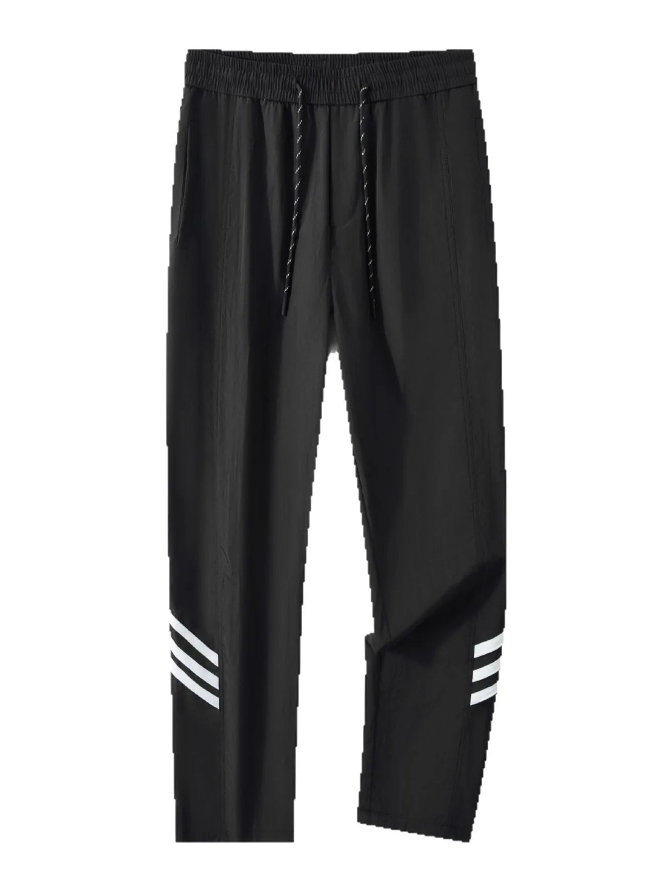 Men's Plus Size Drawstring Wide Leg Pants