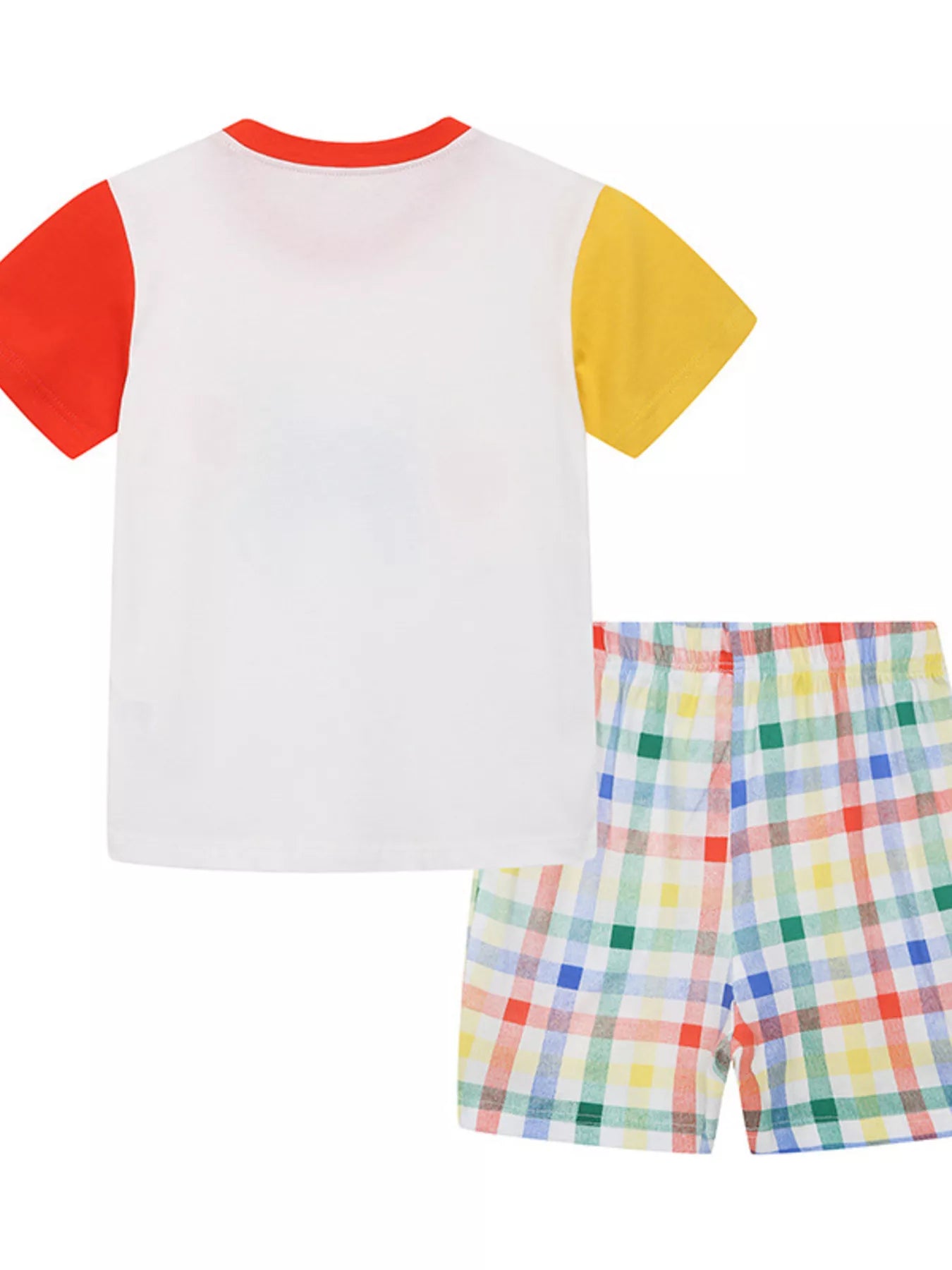 Children's Unicorn Graphic Top and Shorts Set