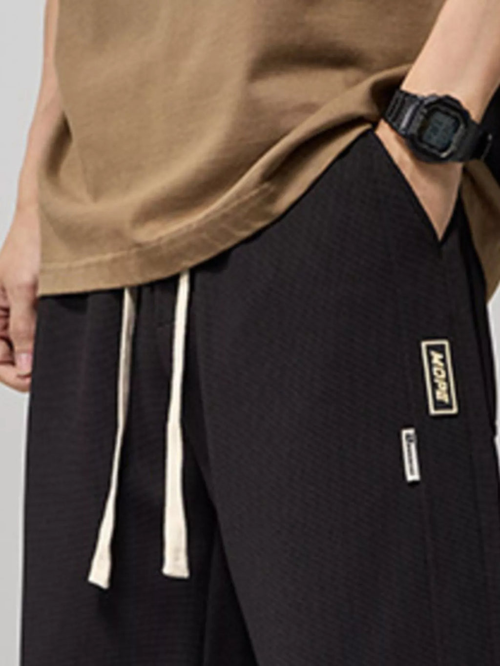 Men's Plus Size Loose Fit Drawstring Pants