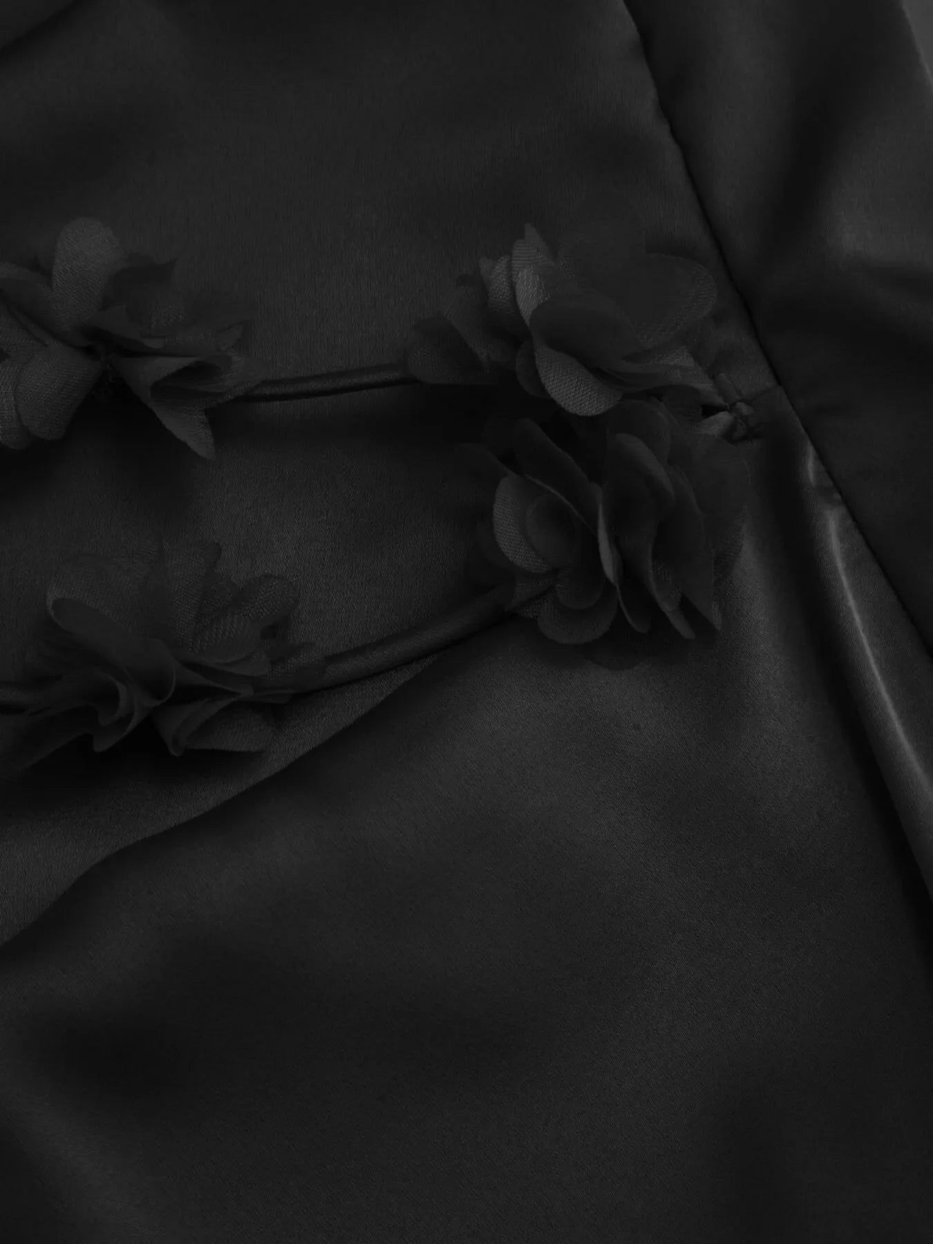 Cowl Neck Satin Maxi Dress