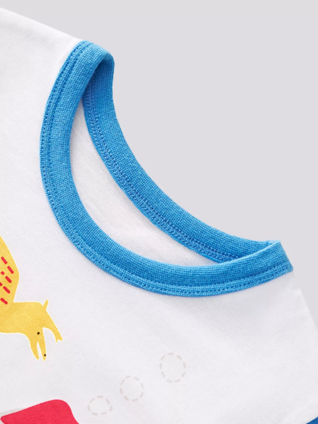 Children's Dinosaur Print Short Sleeve T-Shirt
