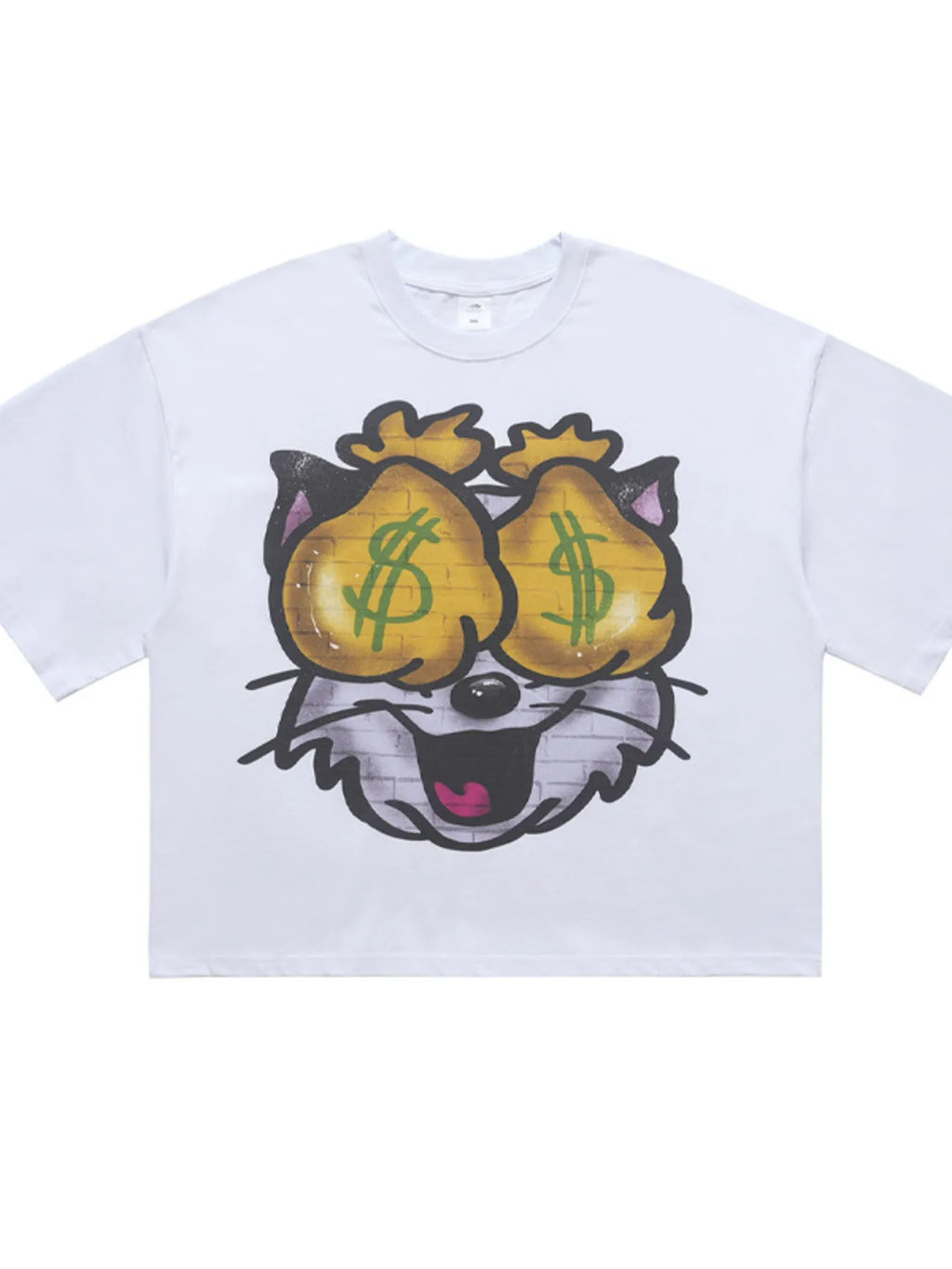 Men's Graphic Round Neck Short Sleeve T-Shirt