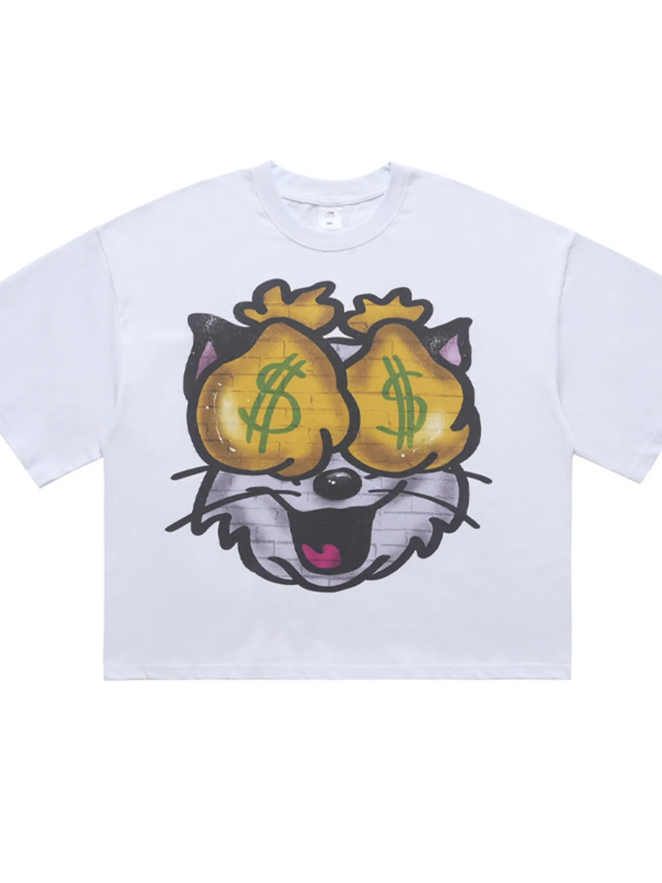 Men's Graphic Round Neck Short Sleeve T-Shirt