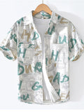 Men's Printed Short Sleeve Shirt