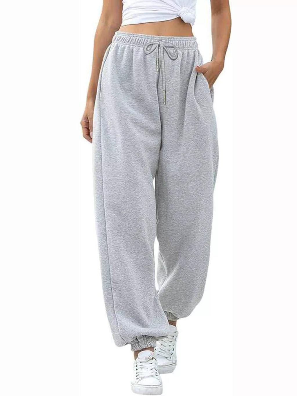 Loose Fit Drawstring Joggers