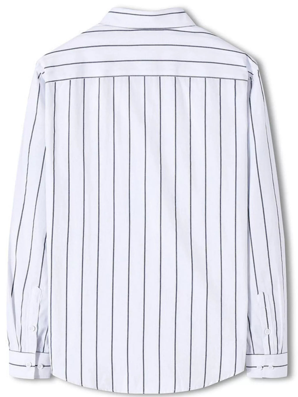 Men's Plus Size Classic Striped Long Sleeve Shirt
