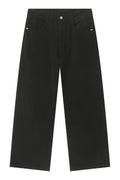 Pocketed Wide Leg Men's Jeans