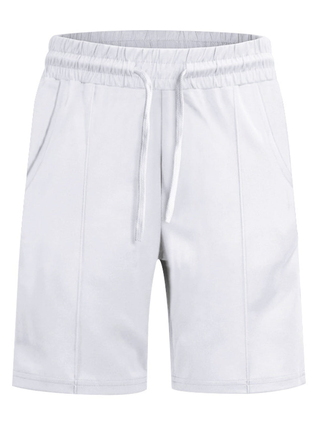 Men's Full Size V-Neck Short Sleeve T-Shirt and Shorts Set Plus Size