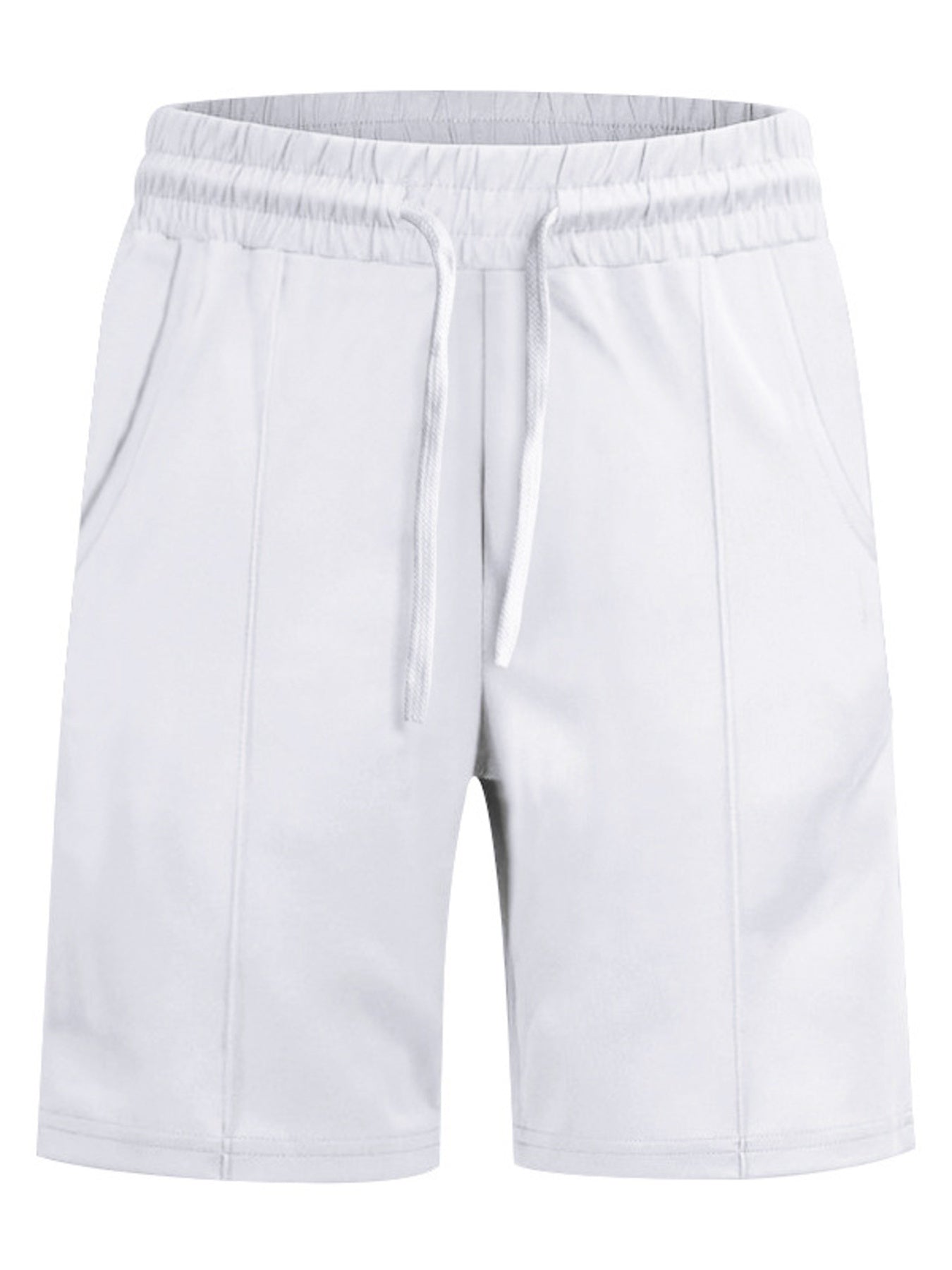 Men's Full Size V-Neck Short Sleeve T-Shirt and Shorts Set Plus Size