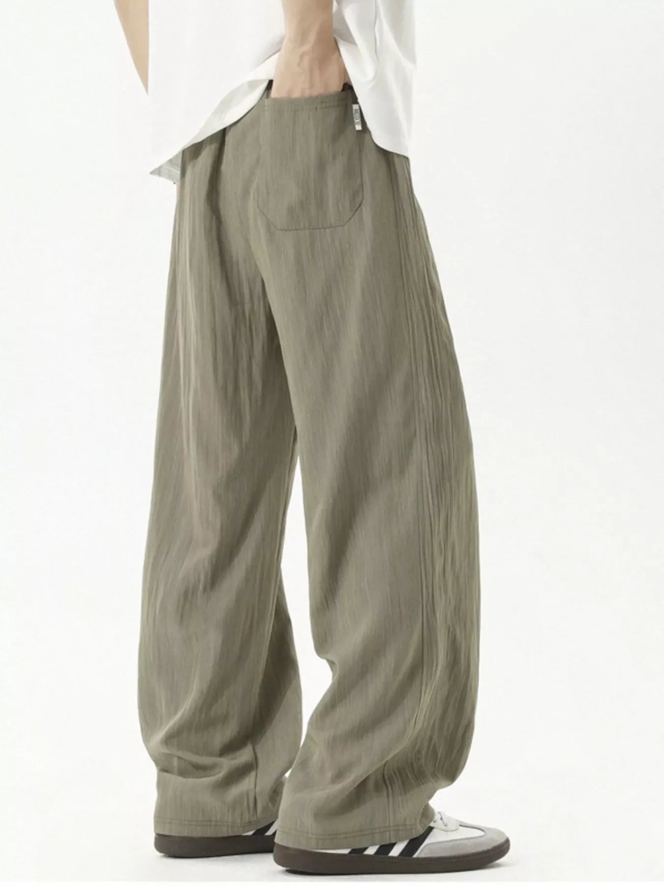 Men's Plus Size Loose Fit Casual Pants
