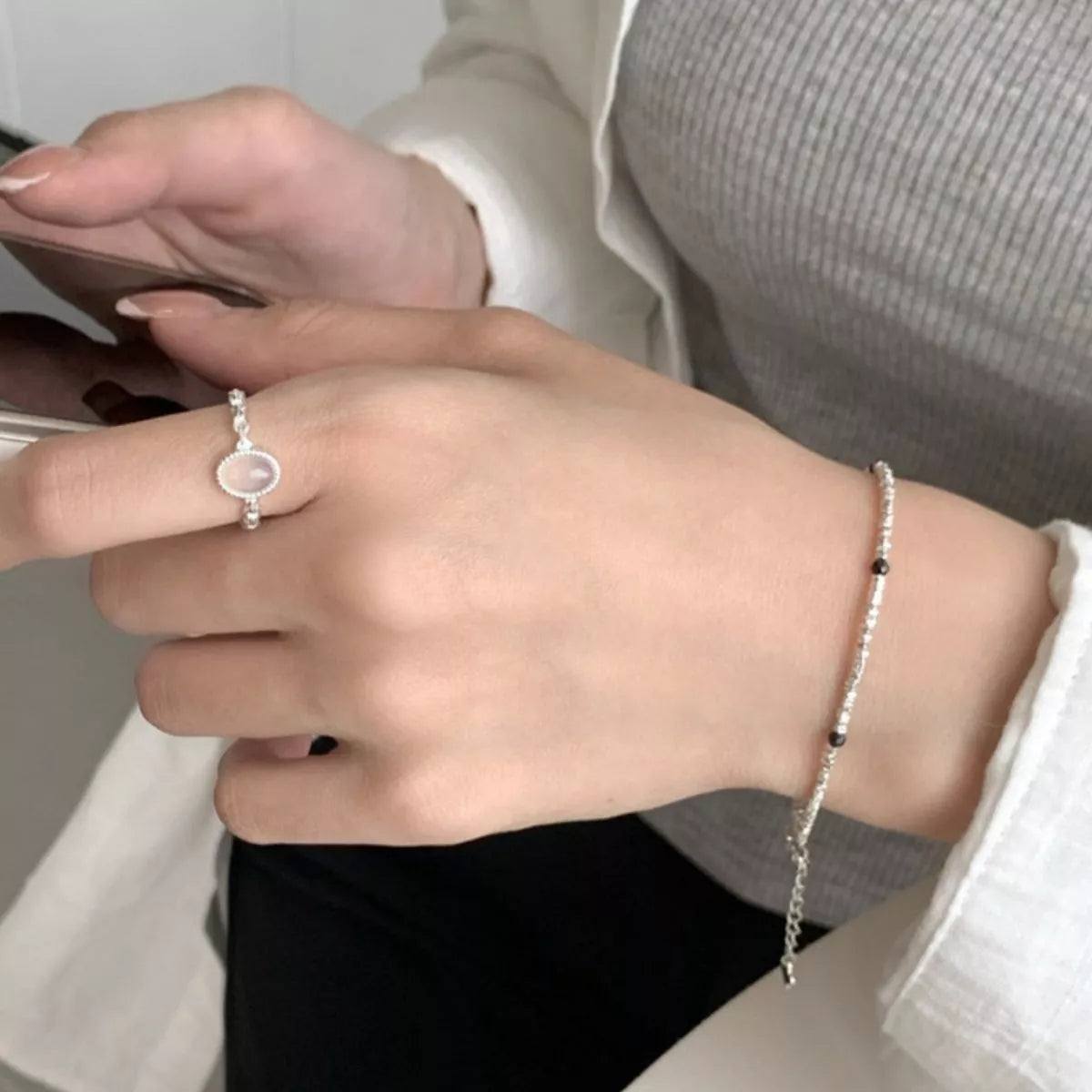 925 Sterling Silver Open Ring