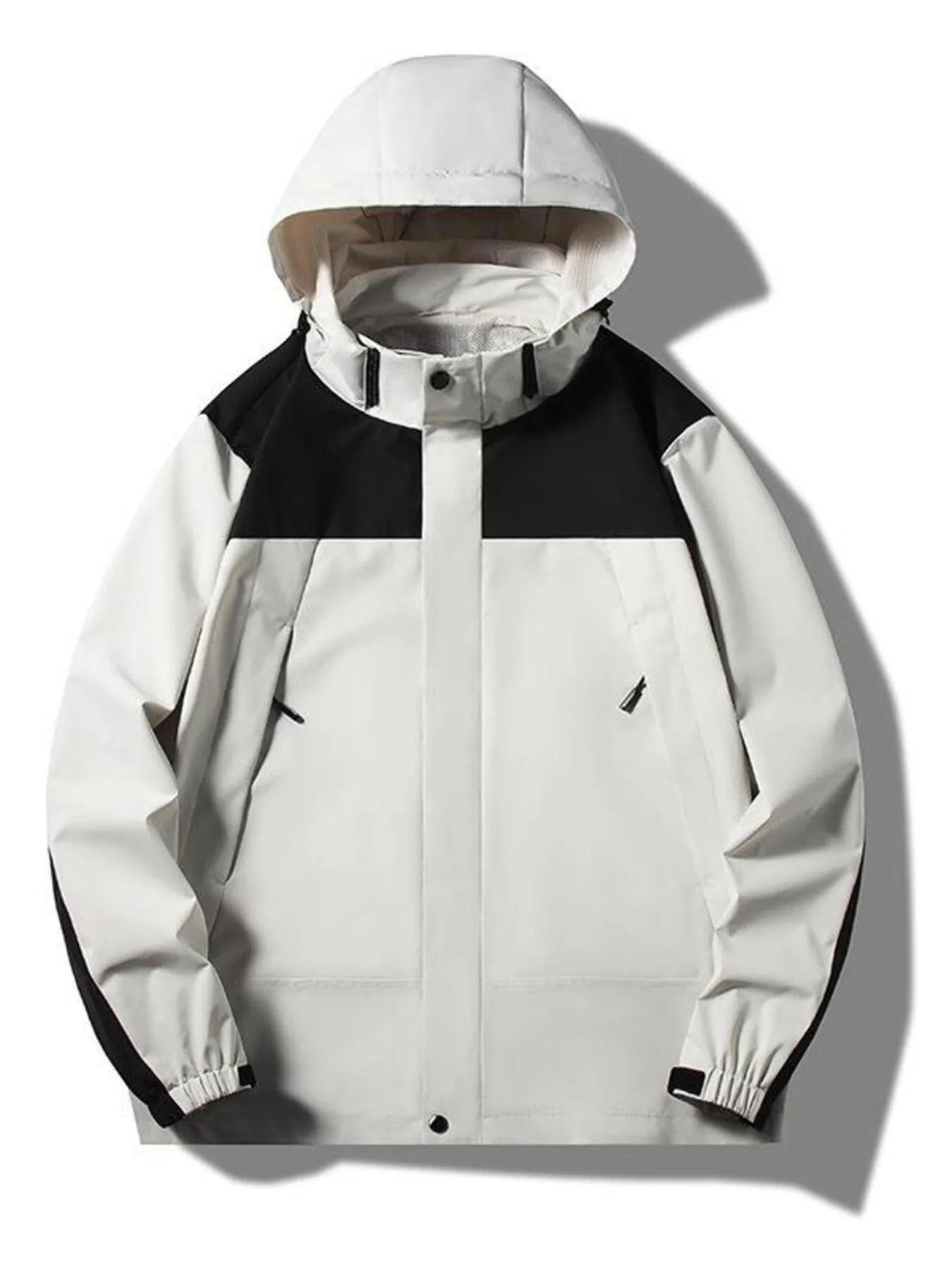 Men's Plus Size Casual Lightweight Hooded Jacket
