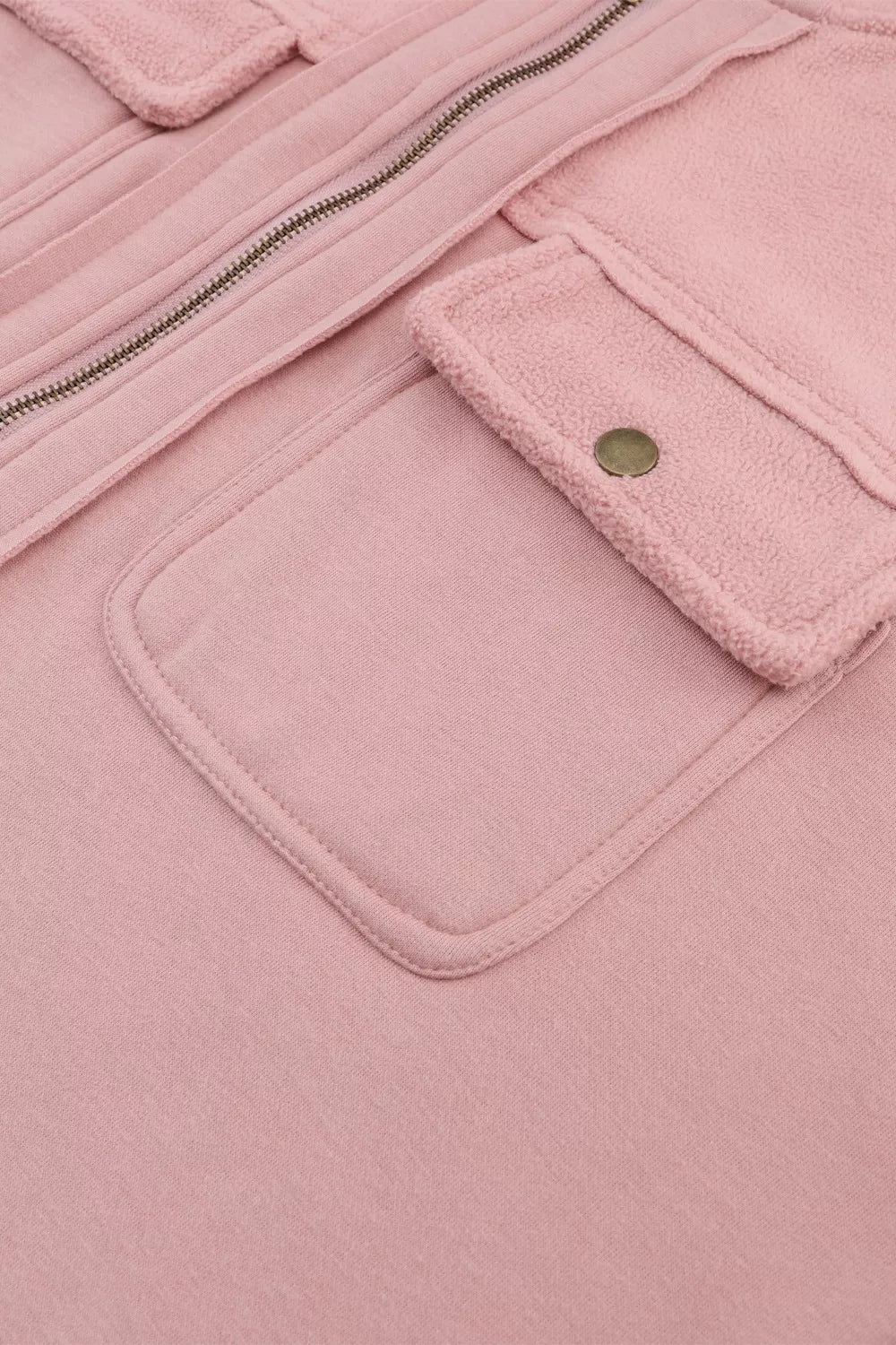 Casual Zip Up Jacket with Pockets