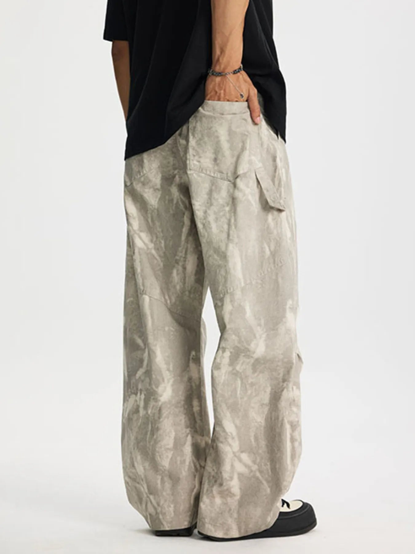 Men's Full Size Relaxed Fit Cargo Pants Plus Size