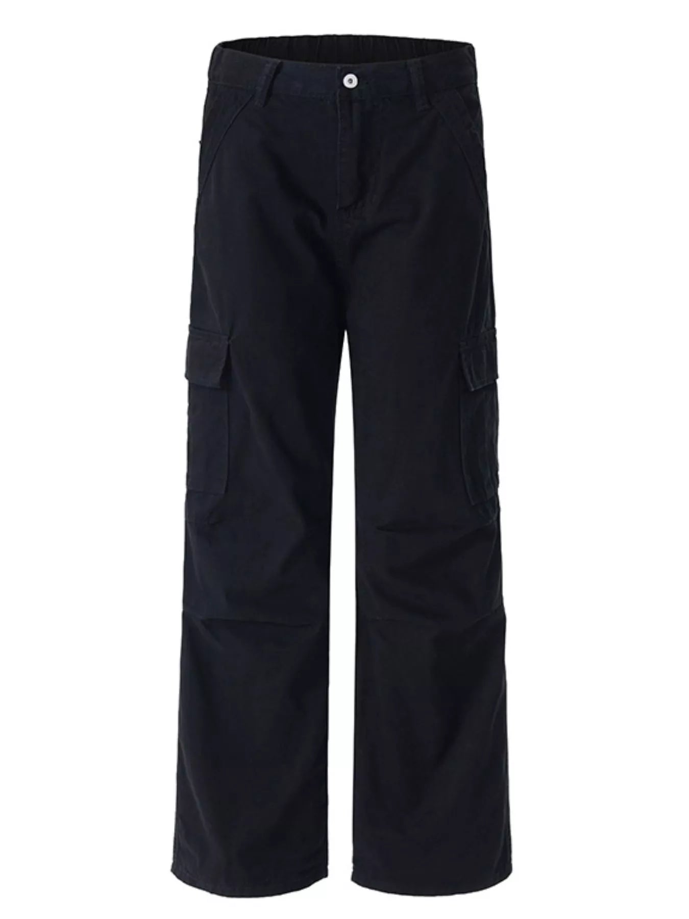 Men's Full Size Wide Leg Cargo Pants Plus Size