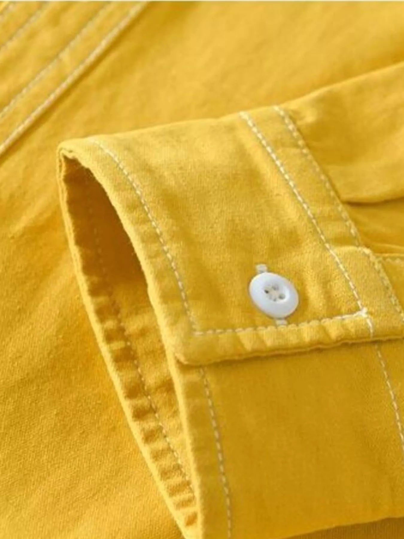 Men's Plus Size Button Up Long Sleeve Shirt