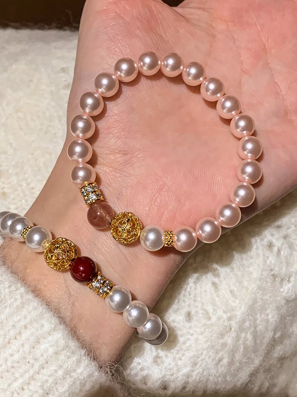 Pearl Beaded Bracelet