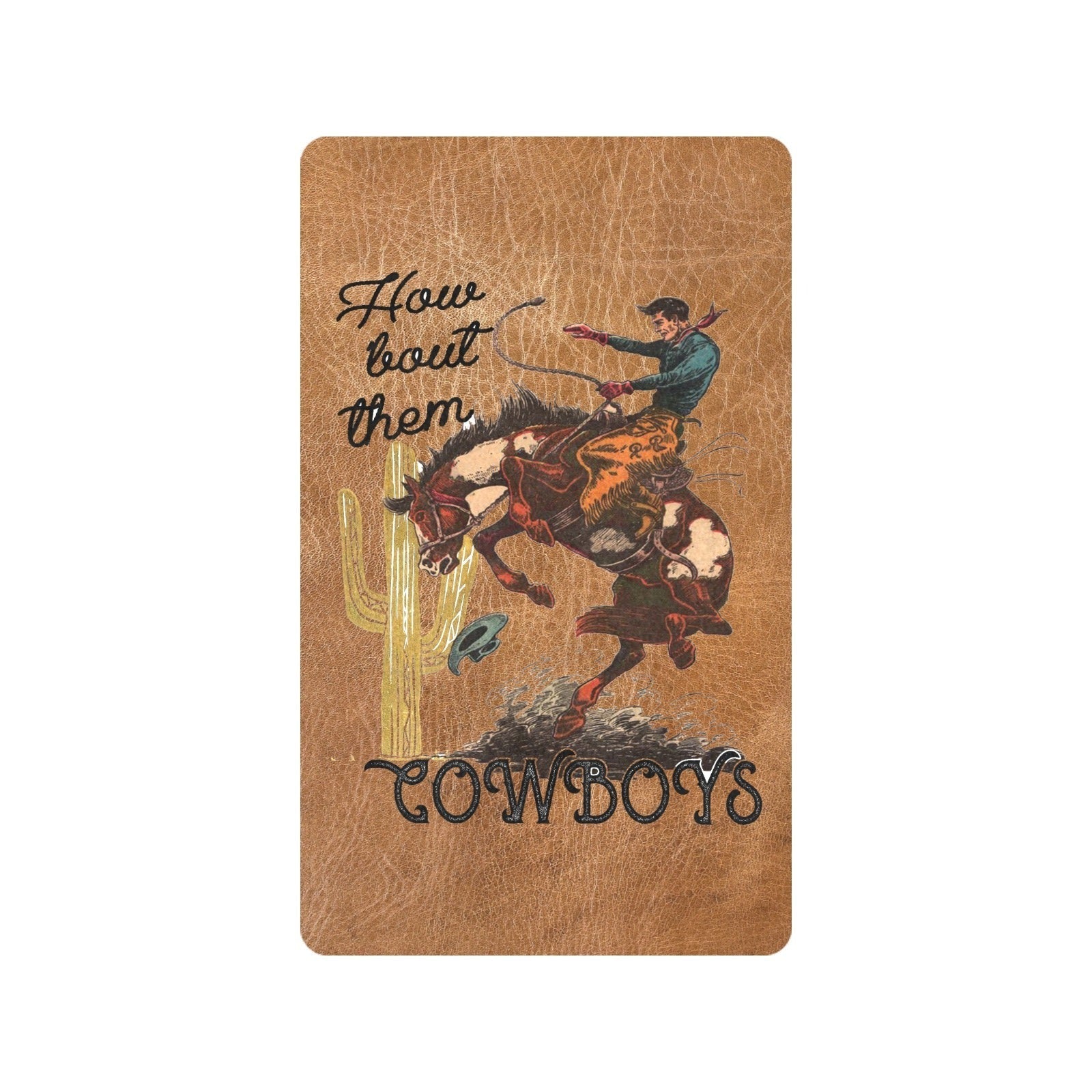 How Bout Them Cowboys Floor Mat  30" x 18" Made in America