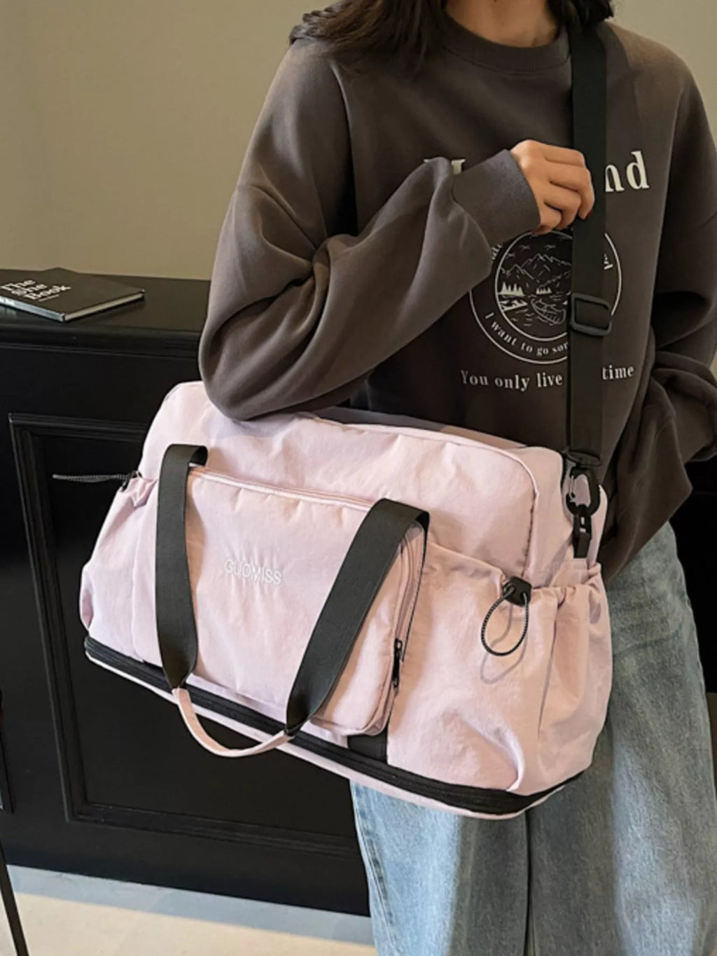 Duffle Bag with Multiple Pockets