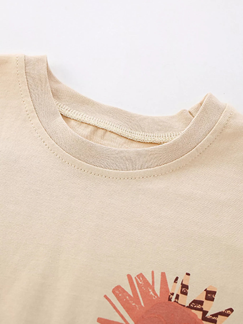 Children's Printed Short Sleeve T-Shirt & Shorts Set