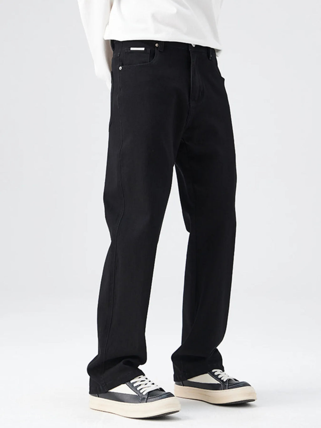 Men's Full Size Wide Leg Jeans Plus Size