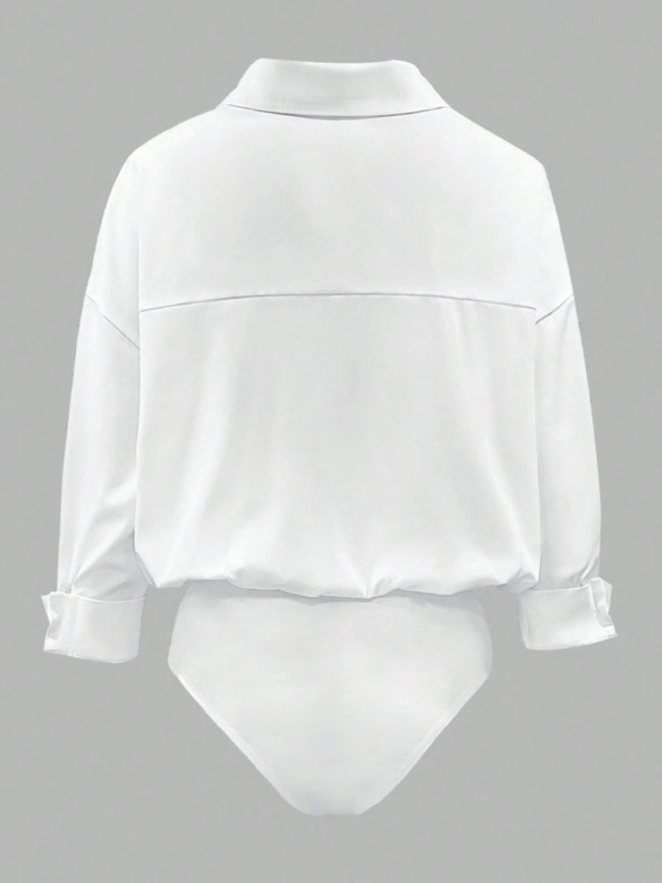 Button-Down Long Sleeve Bodysuit