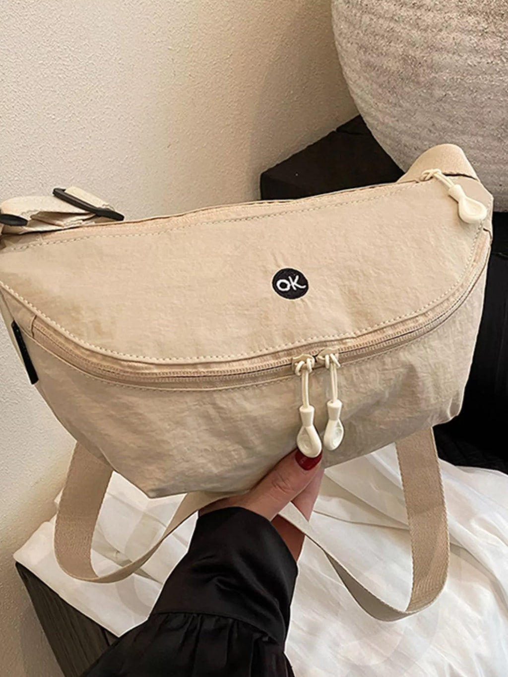 Lightweight Canvas Sling Bag