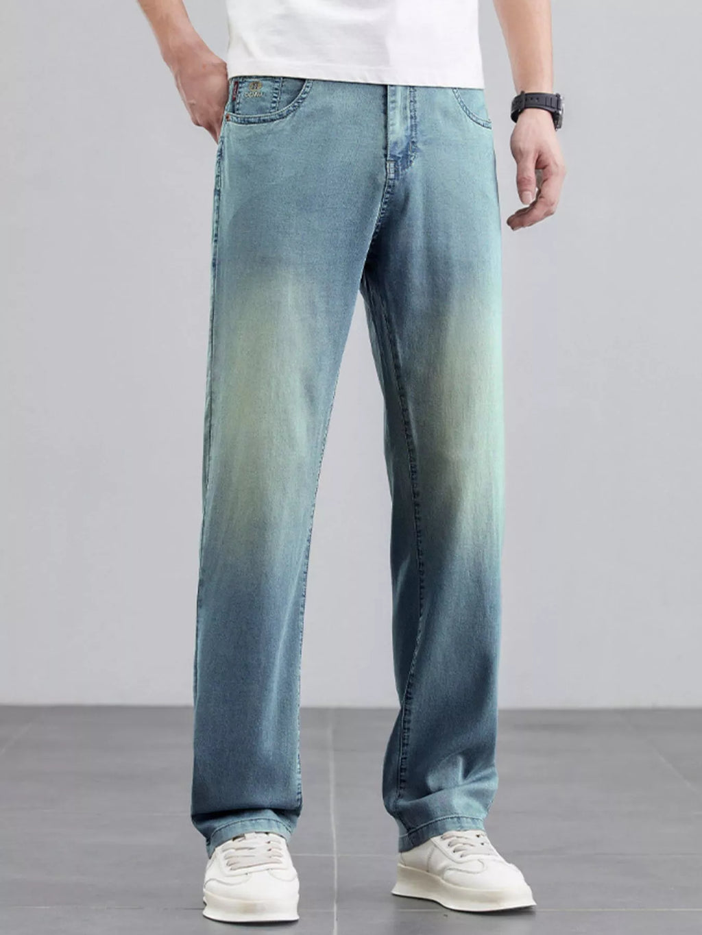 Men's Wide Leg Jeans