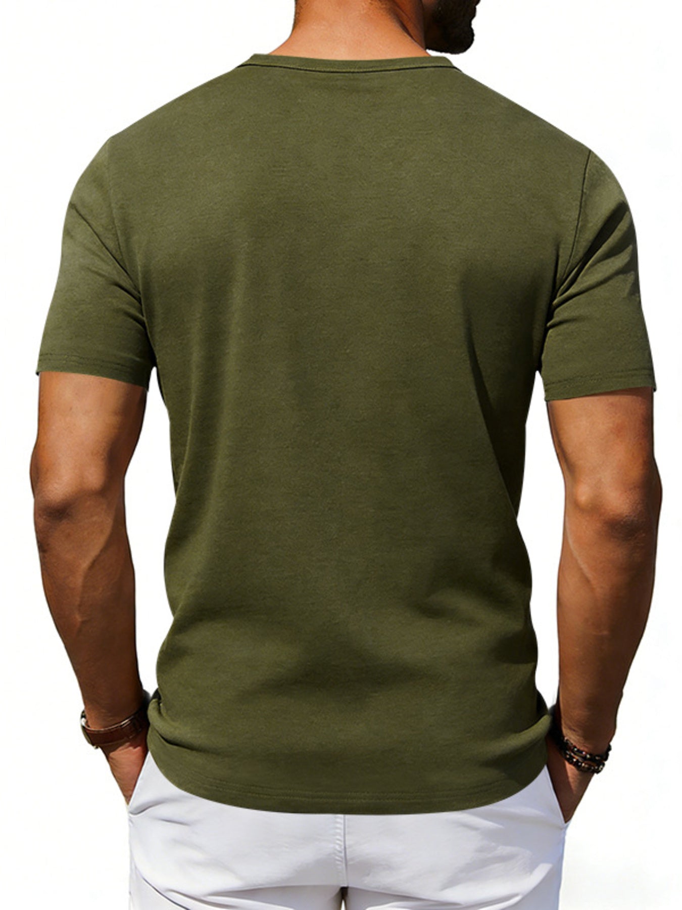 Men's Full Size Short Sleeve Pocket T-Shirt Plus Size